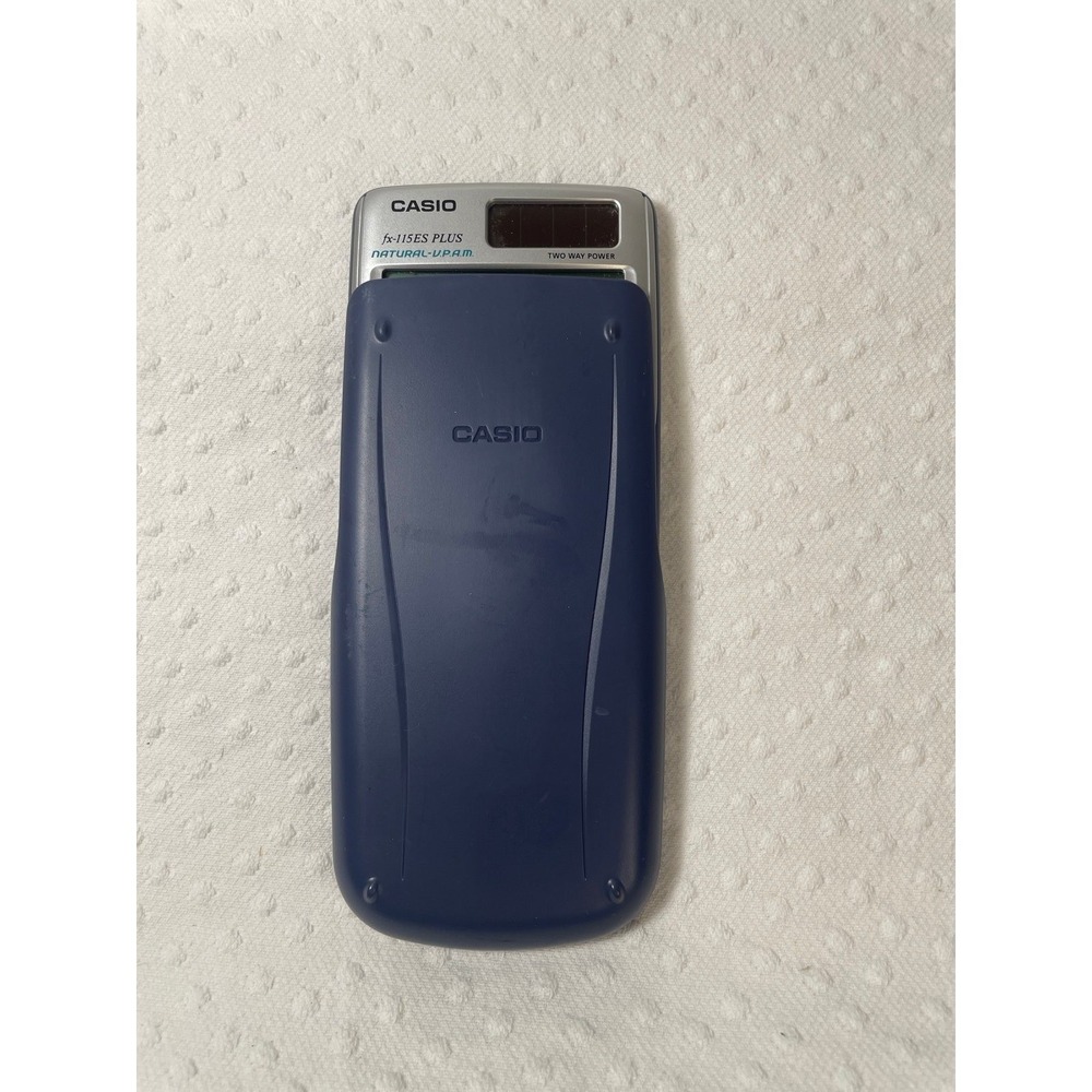 CASIO fix- 115ES PLUS solar/ battery power. Scientific Calculator